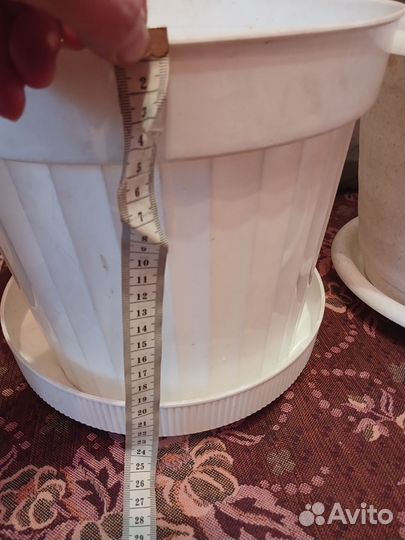 Цветочные горшки большие