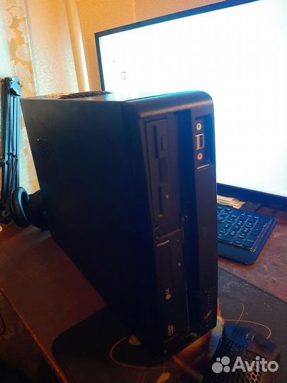 Системный блок тонкий DDR 2 3 GB AMD Athlon 64 X2