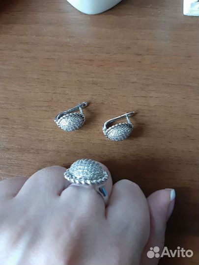 Серебряный набор