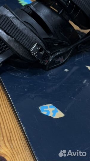 Комплект сноуборд,крепления и ботинки