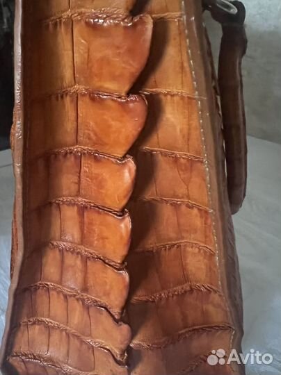 Сумка из кожи крокодила Crocodile skin