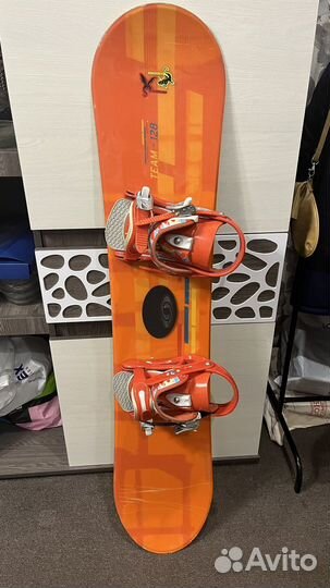 Сноуборд + крепления 128