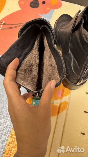 Полусапоги натуральная кожа 36