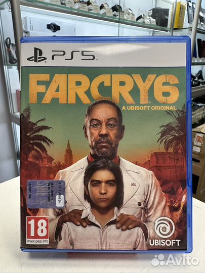 Диск на PS5 farcry6
