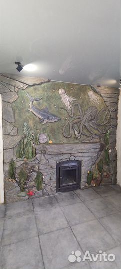 Дизайн интерьера, архитектурный бетон