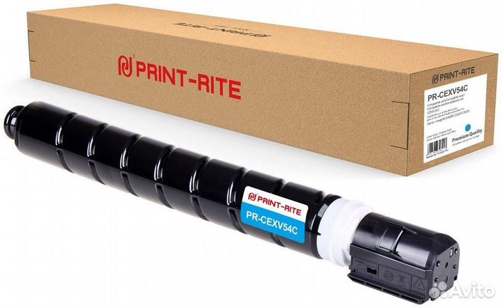Картридж Print-Rite PR-cexv54C 1458459