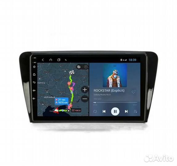 Магнитола Skoda Octavia A7