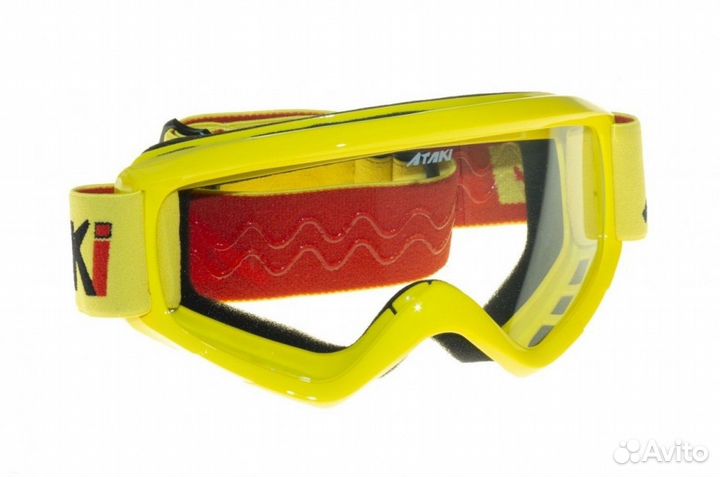 Очки для мотокросса ataki HB-319 жёлтые