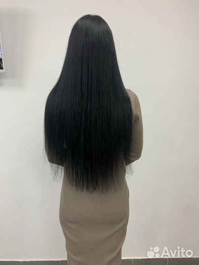 Наращивание цветных прядей