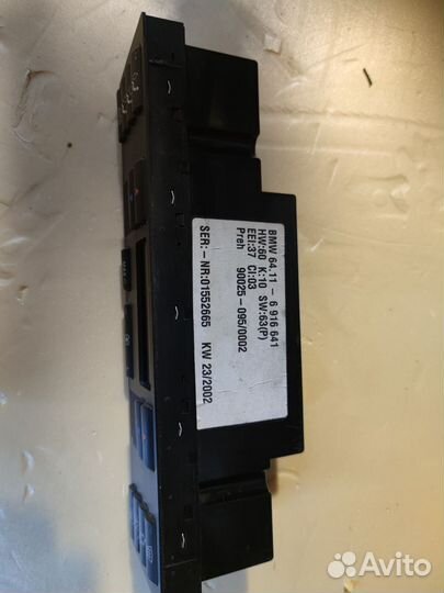 Bmw e39 блок климата рестайлинг