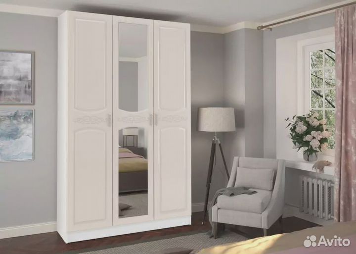Шкаф 3-створчатый Венеция быстрая доставка