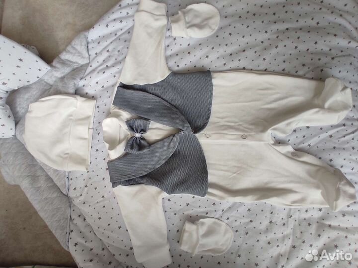 Конверт на выписку для мальчика летний