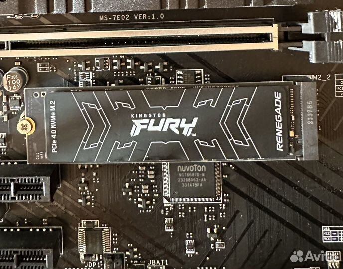 Ssd m2 kingston renegade 500 gb