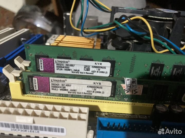 Intel pentium e6600+asus P5QPL-AM+4GB