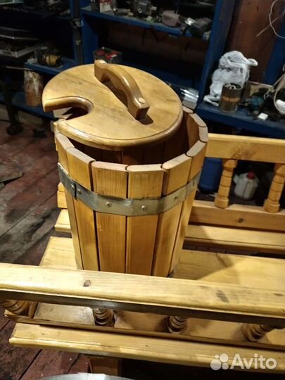 Кадушка деревянная