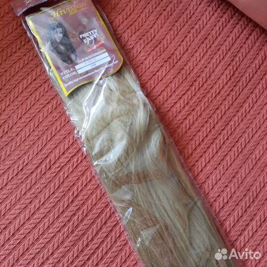 Волосы на заколках