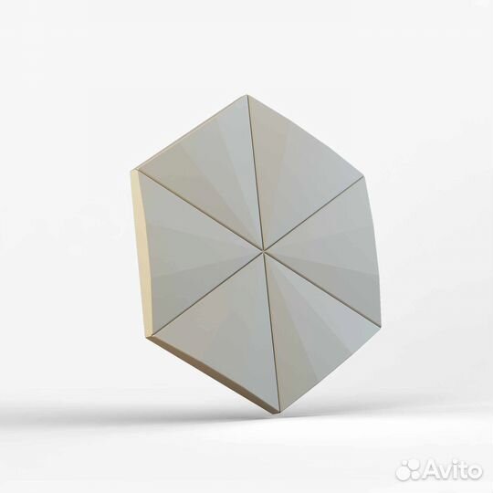 Гипсовая 3D панель 