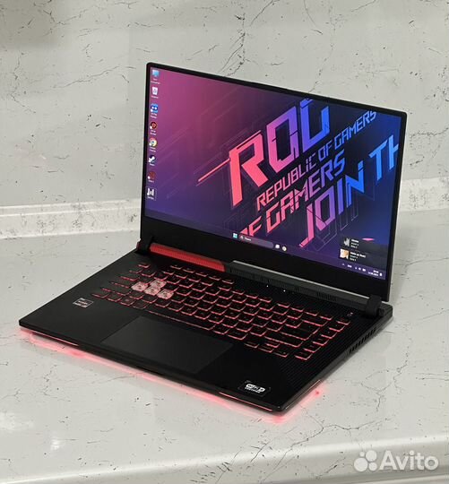 Игровой ноутбук asus ROG G513 8 ядерный + RTX