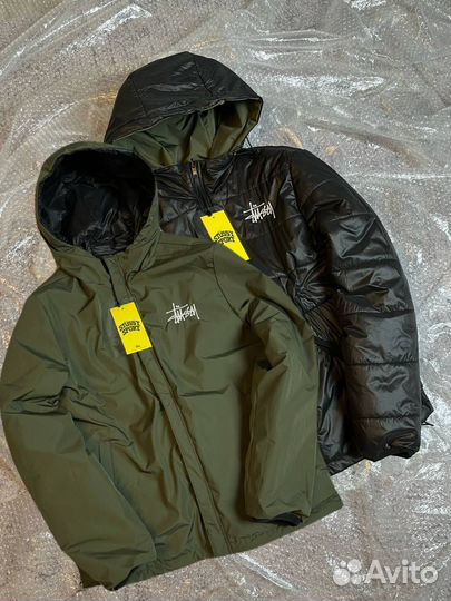 Куртка пуховик Stussy lux