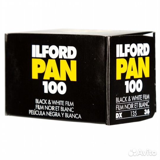 Фотопленка 35 мм ilford 135 PAN100