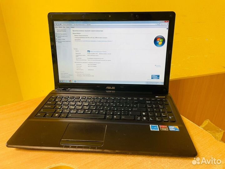 Ноутбук asus k52j