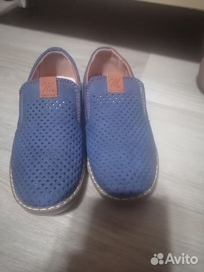 Макасины детские для мальчика