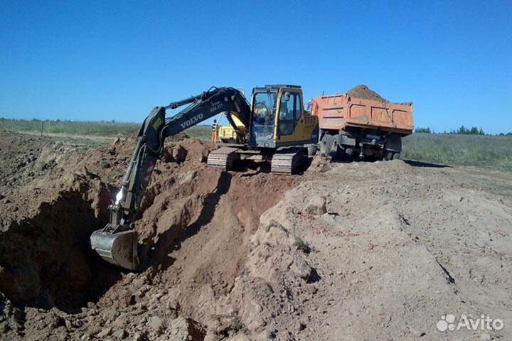 Суглинок для уплотнения участка и перегной коровий