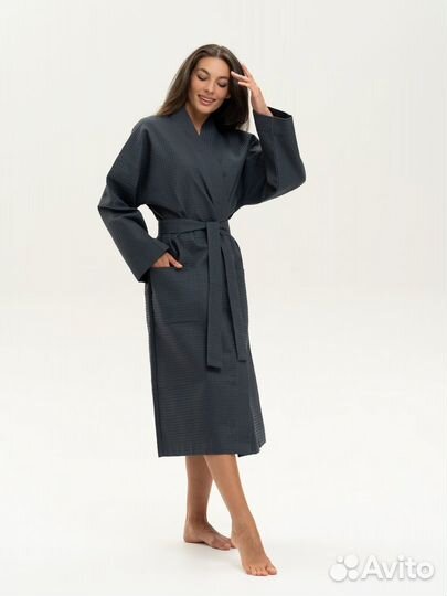 Халат банный вафельный Артикул 1308 - 1305