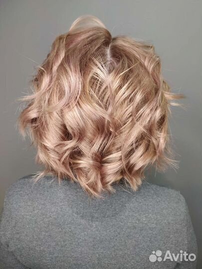 Сложное окрашивание, тонирование, завивка