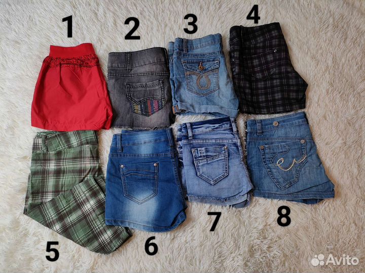 Шорты женские джинсовые шорты детские разные разме