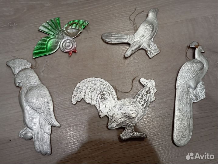Елочные игрушки картонаж