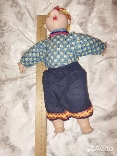 Кукла Дуня тряпичная