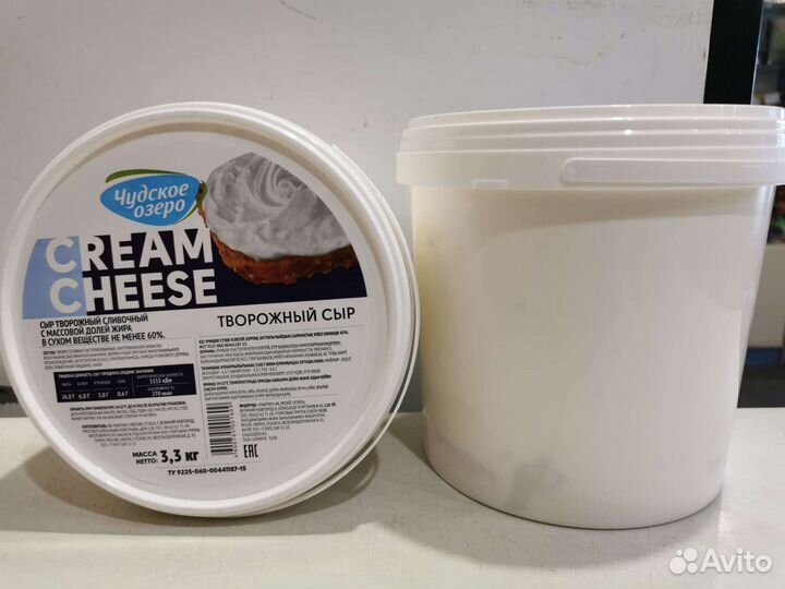 Сыр творожный Чудское озеро 3.3кг