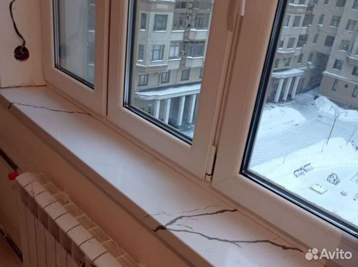 Подоконники из кварца Викостоун