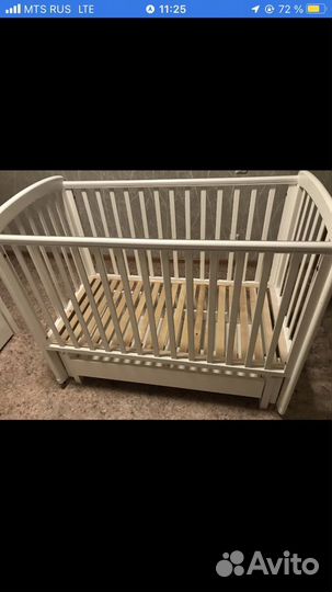 Продам детскую кроватку