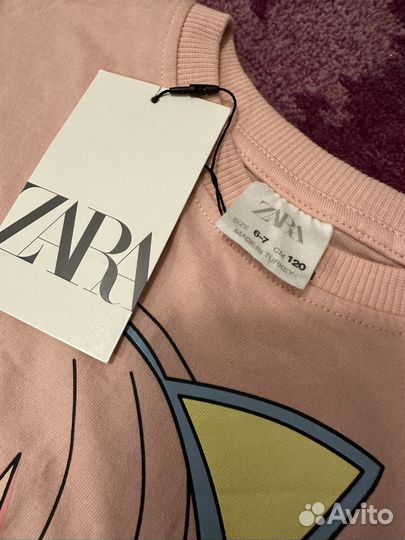 Лонгслив детский zara аниме