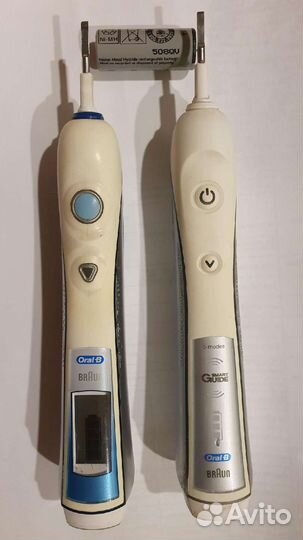 Замена акб в braun Oral-B