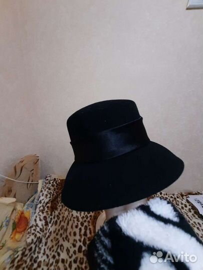 Шляпа фетровая женская