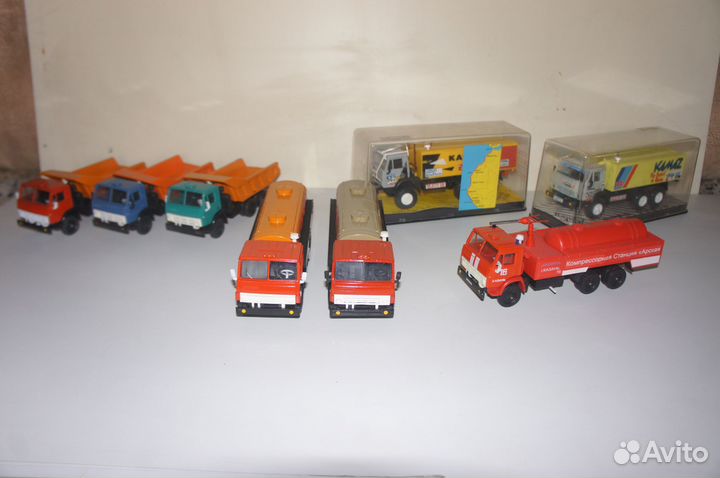Модели автомобилей СССР 1 43 Камаз