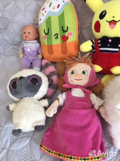 Мягкие игрушки пакетом