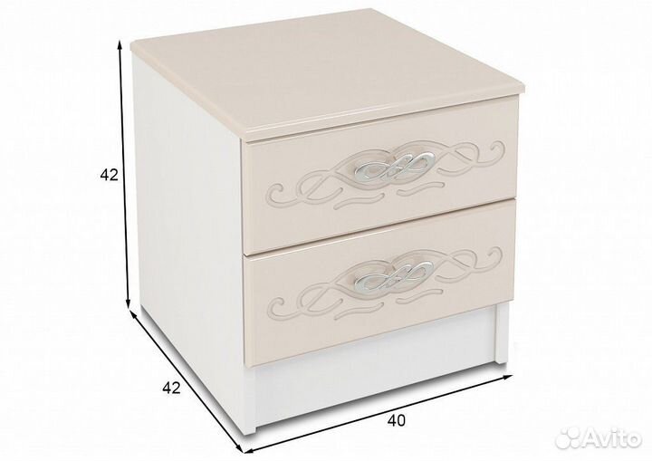 Тумба прикроватная Венеция в наличии
