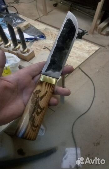 Нож охотничий для шкурения