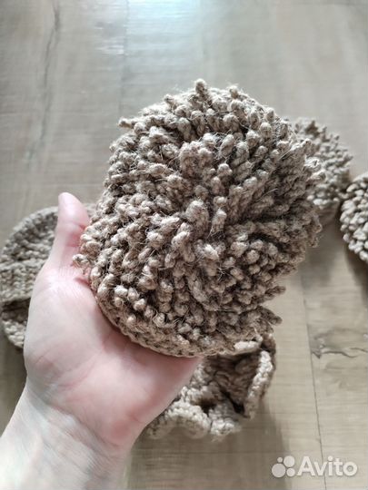 Эко мочалка из джута