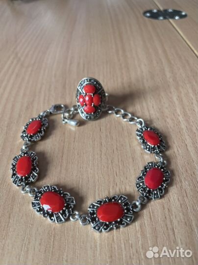 Браслет и серьги