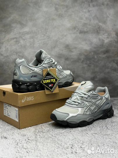 Кроссовки Asics Gel NYC Metallic Gore Tex Grey