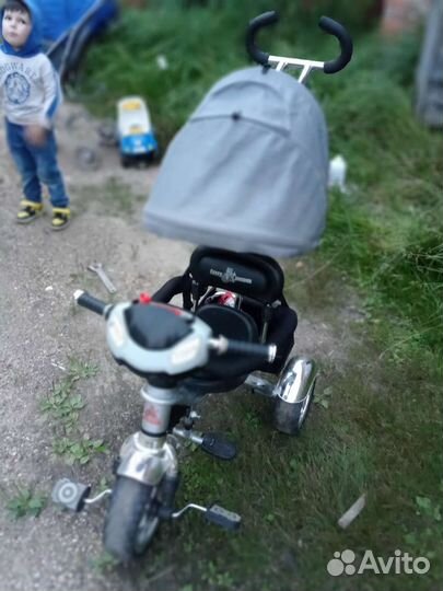 Детский трехколесный велосипед бу