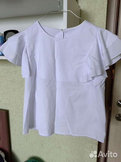 Рубашка блузка школьная 164, форма