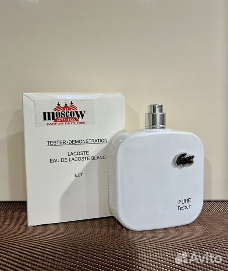 Tester Lacoste Eau De Lacoste Blanc