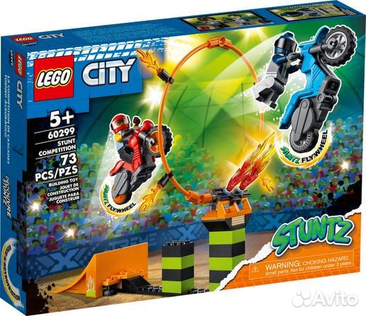 Конструктор Lego City 60299 Состязание трюков