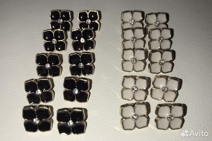 Пуговицы металлические для блузки 11 мм